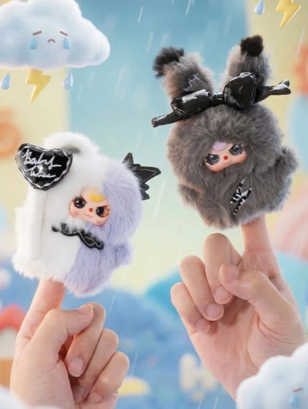 FULL CASE OF 8! Baby Three Mini Weather Guide Plush Blind Box